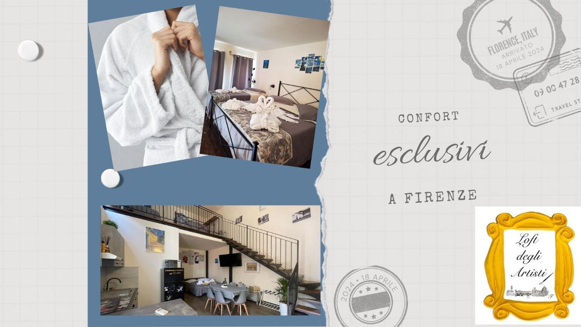 Exclusive Loft Degli Artisti Lejlighed Firenze Eksteriør billede